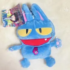 新品　あのちゃんの電電電波 ササキ　パスケース付きぬいぐるみフェイスポーチ