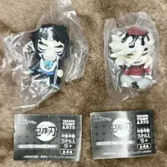 鬼滅の刃 肩ズンFig. 第肆弾 ガチャ 獪岳 童磨 2点セット