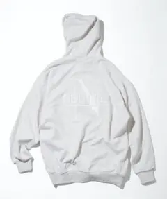 NAUTICA バックロゴ パーカー L アイボリーのサムネイル