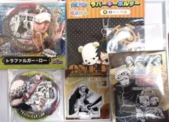 ONEPIECE トラファルガー・ロー 缶バッジ アクリルスタンド ラバスト