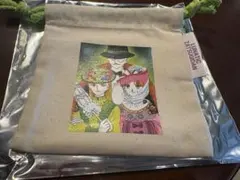 3COINS りぼんコラボ ミニ巾着 ルナティック雑技団 スリーコインズ スリコ