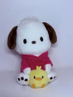 ポチャッコ マスコットキーホルダー ぬいぐるみ ピーちゃんズ
