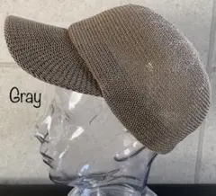 送料込 新品 ペーパー キャップ サーモ ニット 無地 CAP 形状記憶 gyのサムネイル