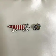 リサラーソン　マイキー　ピンズ　ピンバッジ