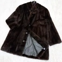 BALMAIN ラビットファー コート 毛皮 リバーシブル シルク フォックス BALMAIN ラビットファー コート 毛皮 リバーシブル シルク フォックス
