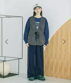 ニコアンド BOYSフィールドベスト