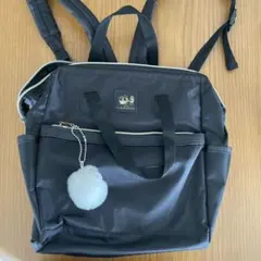 LA BAGAGERIE リュック マザーズバッグ ブラックのサムネイル