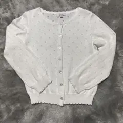 エニファムカーディガン ホワイト 120