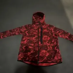 NIKE テックフリース　赤迷彩