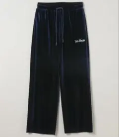 Les Fleurs JEANASIS ベロアトラックパンツ