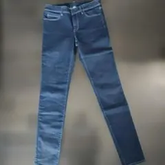 スキニーデニム 27 ダークブルー UNIQLO