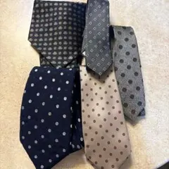 ネクタイセット 5本組 多様なデザイン