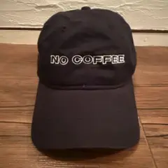 NO COFFEE New Era 9THIRTY ブラックキャップ