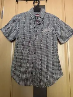 ヒステリックグラマースカルドクロ総柄シャツのサムネイル