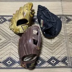 エスエスケー グローブ 軟式 キャッチャーミット セット 右投げ用