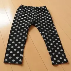 UNIQLO ユニクロ 水玉レギンス 10分丈 90cm