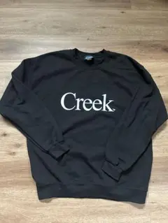 Creek 黒 スウェット