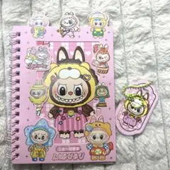 ラブブシールノート ランダムでラブブボールペン付き