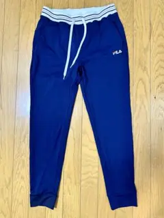 【美品】FILA ネイビー ジャージパンツ Mサイズ