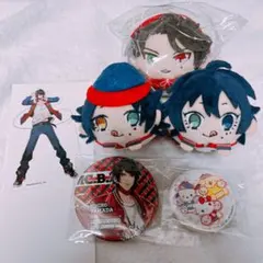 ヒプノシスマイク　ヒプマイ 山田一郎、山田二郎、山田三郎 缶バッジ　もちころりん