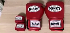 WINDY ボクシンググローブ 12oz バンテージセット