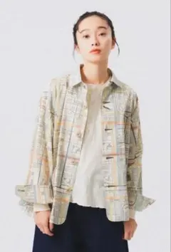 BEAMS BOY ボーイ メトロ チェック ジャケットのサムネイル