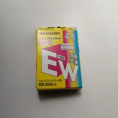 SHARP RW-202A-CL インクリボン 4色