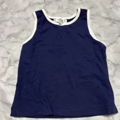 pitty SAEKI ピティ サエキ タンクトップ 100 ネイビー