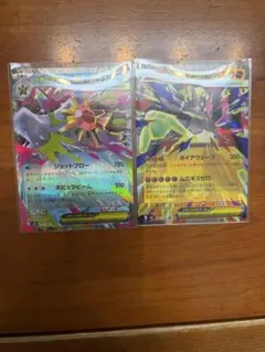 メガスターミーex、メガジガルデex セット　ムニキスゼロ