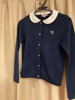 カーディガンネイビー150