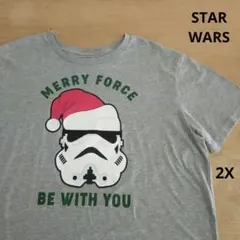 STARWARS スターウォーズ サンタストームトルーパー　クリスマスTシャツ
