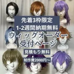 ウィッグオーダー受付ページ】 - メルカリ