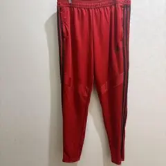 ★adidas【XL】レッド ジャージ パンツ デート アディダス 人気 赤