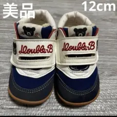 【美品】ミキハウス ベビーシューズ 12cm