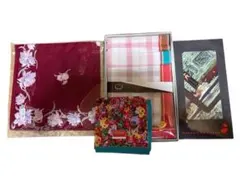 未使用 ブランドハンカチ 6枚セット KENZO ヒロココシノ MEIKA 他