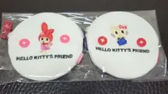 ハローキティ刺繍　コインケース 2種類　まとめ売り