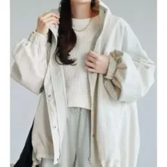 reca スタンドカラーモンスターコート　マウンテンパーカー