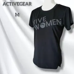 アクティブギア 【M】 トップス Tシャツ クルーネック スポーツ プリント 夏