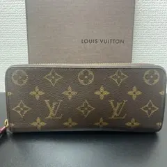 ルイヴィトン　ポルトフォイユクレマンス　フューシャ　長財布