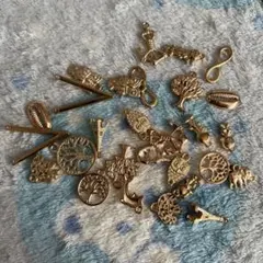 ゴールドチャーム 色々なデザインセット ハンドメイドパーツ 資材