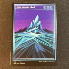 MTG 冠雪の島/Snow-Covered Island(326)１枚