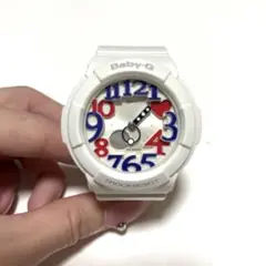 美品 CASIO BabyG トリコロール BGA-130TR アナデジ 不動品