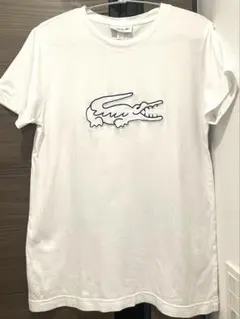 【週末セール中】LACOSTE XS アウトラインクロッククルーネックTシャツ