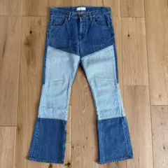 【美品】PHEENY フィーニー デニム フレア ジップのサムネイル