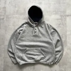 90s USA古着　casual gear　ビンテージ　ヘンリーネック　パーカー