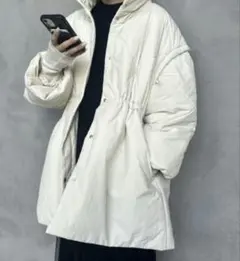 アパートバイ　apartbylowrys アイボリー ダウンジャケット