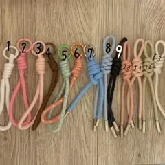 パラコード　ストラップ　ハンドメイド　diy