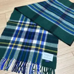 ベグアンドコー アローズ別注 アンゴラ混 マフラー 英国製 タータン