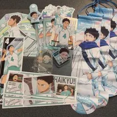 ハイキュー 岩泉一 ガーランド ステッカー カード アクスタ