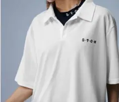 ANTIQUA GOLF×STCH ポロシャツ